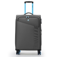 Bαλίτσα Μεσαία υφασμάτινη DIELLE 30/60 67x43x27/30 cm Ανθρακί